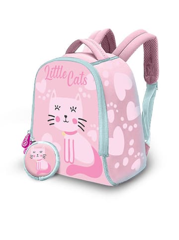 Kids Licensing Rucksack mit einer süßen rosa Katze 3 Jahre