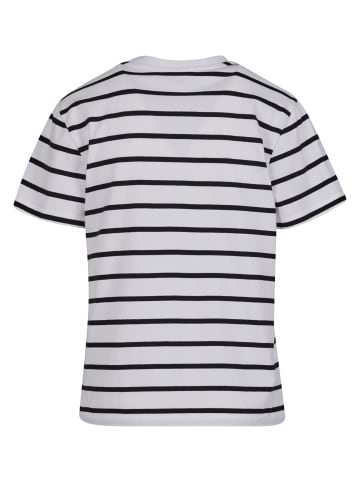 Urban Classics Urban Classics Damen Ladies Striped Boxy Tee in black/white