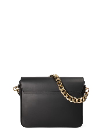 John Richmond Umhängetasche in BLACK AND GOLD