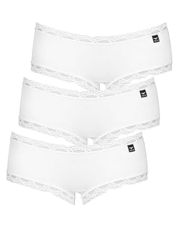 Like It 3er Pack Panty in Weiss