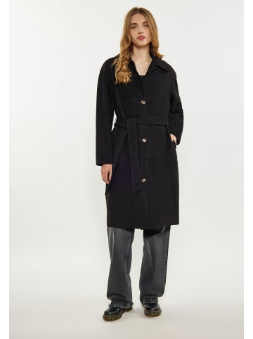 DreiMaster Vintage Damen Mantel in Schwarz