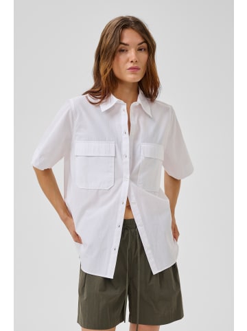 My Essential Wardrobe Kurzarmhemd SunnaMW Casual fit in Bright White