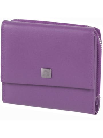 Greenburry Spongy Geldbörse Leder 10,5 cm purple