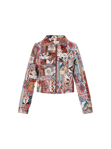 IZIA Women Jacket in red multicolor