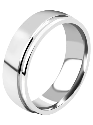 Adeliás Herren Ring aus Edelstahl in silber