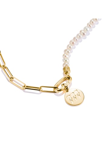 Thomas Sabo Charm-Anhänger in gold, weiß