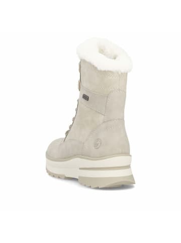 remonte Schnür-Stiefeletten für Damen in creme