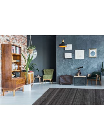Flachgewebe Teppich Patrick 210 in Anthrazit Multicolor