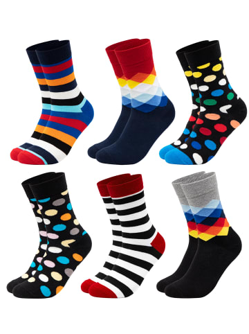 Occulto 6er Pack Bunte Socken Sigi in Mix2