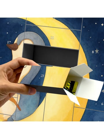 Mr. & Mrs. Panda Adventskalender Zum Befüllen Pinguin Mond Desig... in Weiß