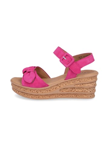 Gabor Fashion Plateau-Keilsandalette in Pink