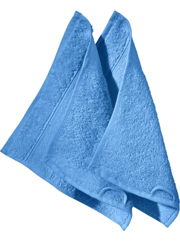 Erwin Müller Frottier Seiftuch 2er-Pack Karlsruhe in blau