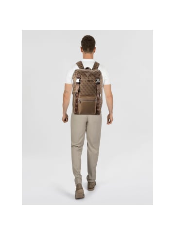 Guess Berlin Daypack 46 cm in beige-brown