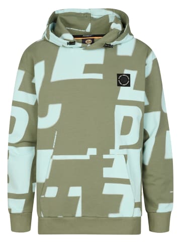 Petrol Industries Hoodie mit Allover-Print Laguna in Grün