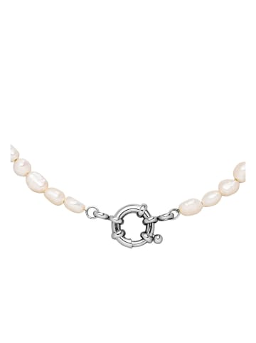 PURELEI Kette Pearl Charm 40-45 cm in Silver