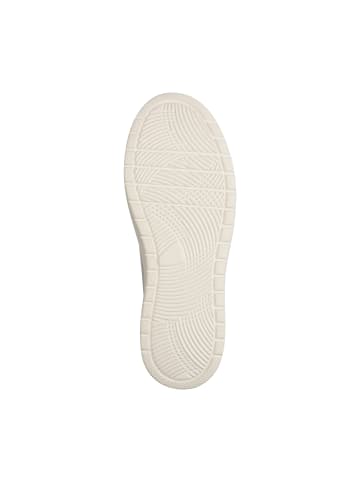 Jana Niedrige Sneaker mit Schnürung und Slip-on-Verschluss Beige
