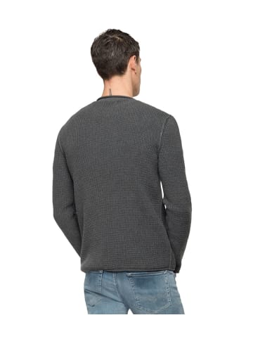 Replay Replay Strickpullover HYPERFLEX Pullover R-Neck in grau