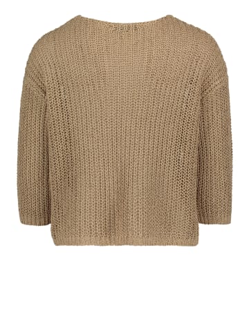 Betty Barclay Strickpullover mit Glanzeffekt in Classic Beige