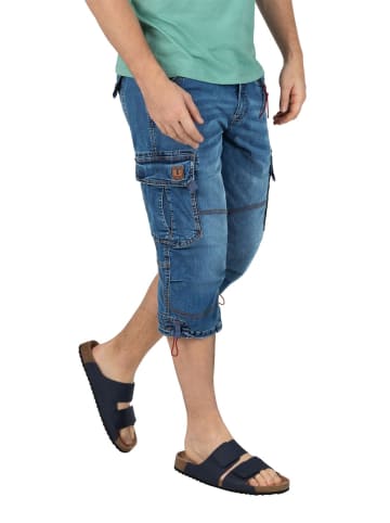 Timezone Cargo LOOSE MILESTZ SHORT comfort/relaxed in Blau
