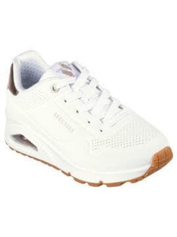 Skechers Mädchen Halbschuhe UNO GEN1 - SHIMMER AWAY in Weiß