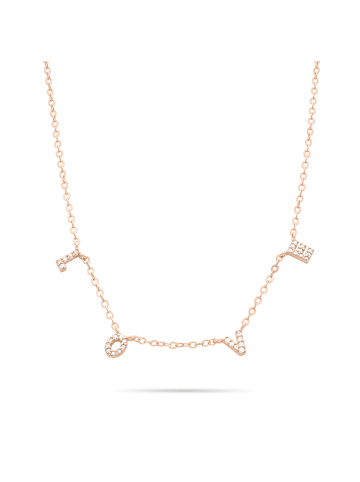 Tamaris Halskette - Silver Love Collection in roségold