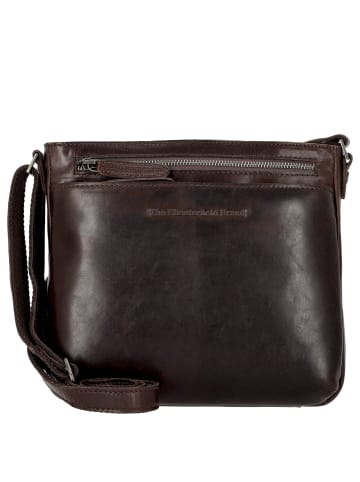 The Chesterfield Brand Mumbai - Umhängetasche 25 cm (black) in braun