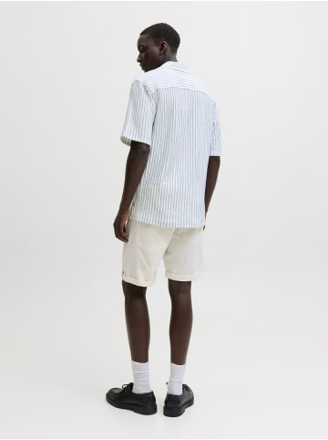 Jack & Jones Hemd in ecru hellblau