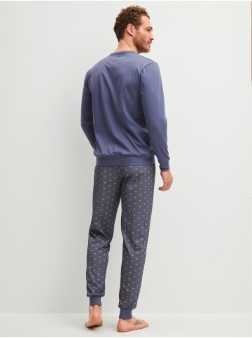 Calida Pyjama in grisaille grey