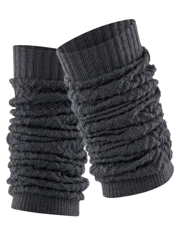 Falke Fable Estate Stulpen Übersocke in Black