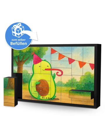 Mr. & Mrs. Panda Befüllbarer Adventskalender Avocado Geburtstag ... in Weiß