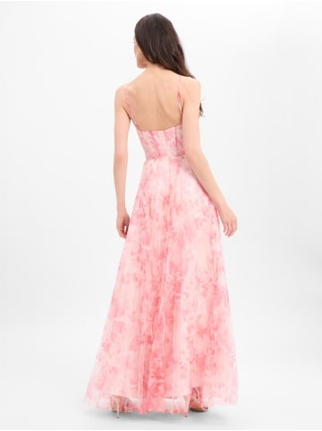 LAONA Kleid in weiß pink - 0001