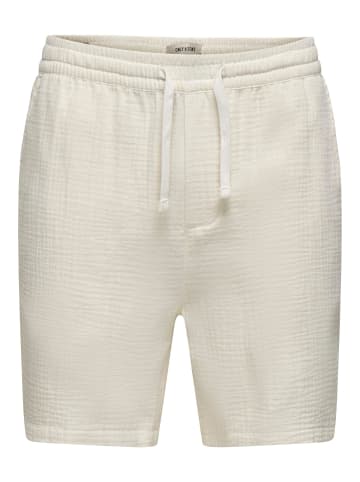 ONLY & SONS Shorts in Egret