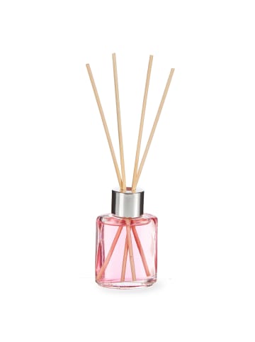 IBERGARDEN Duftdiffuser MIKADO, Geranie, gegen Fliegen, 30 ml in Transparent, 4,4 x 7,4 cm