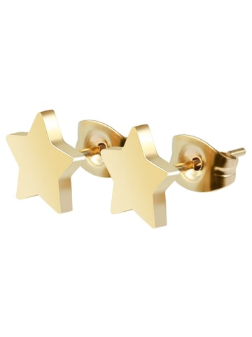 Adeliás Damen Halskette aus Edelstahl 43 cm in gold