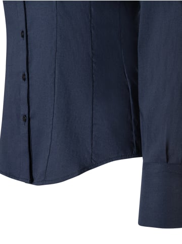 More & More klassische Business-Stretchbluse Billa in marine