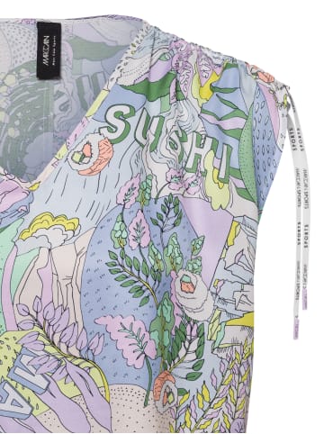 MARC CAIN SPORTS  Bluse in hellblau mehrfarbig