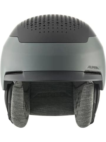 Alpina Skihelm ohne Visier in grau