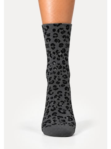 SMILODOX LEO Socken Thivara in Grau Leo