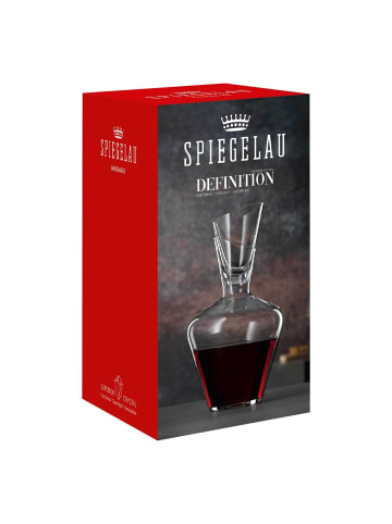 Weinkaraffe mit Stopfen Definition in Transparent 1 Liter