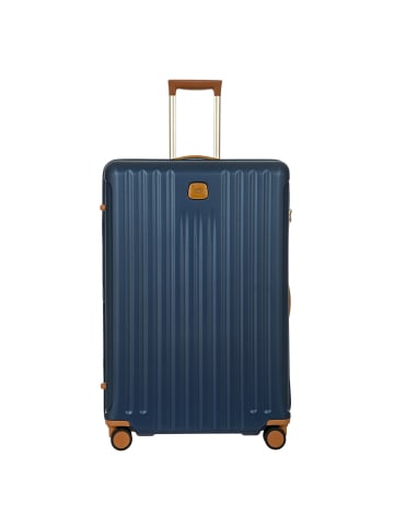 BRIC`s Capri 4 Rollen Trolley 84 cm mit Dehnfalte in blue