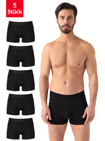 Barrio 13 5er Pack: Boxershorts in Schwarz/Anthrazit