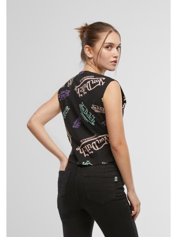 Von Dutch Tank-Tops in black
