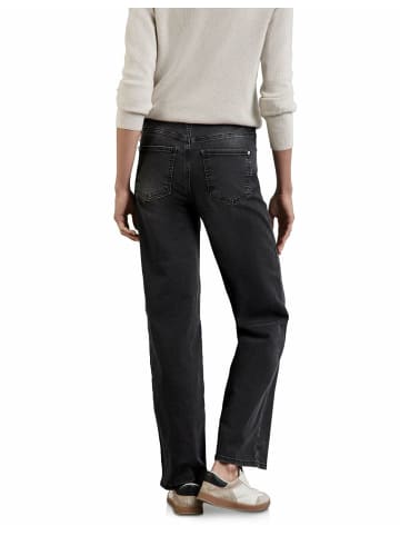 Street One Straight Leg Jeans für Damen in schwarz