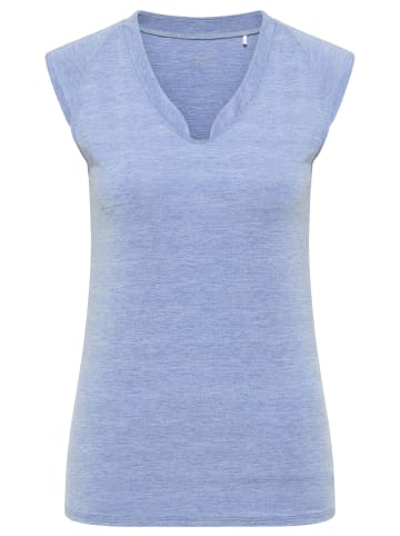 Venice Beach V-Neck Shirt VB Eleamee in delft blue