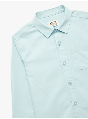 KOTON SHIRTS LS in Blau