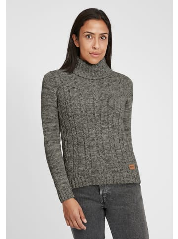 Oxmo Rollkragenpullover OXPhilipa in Grau