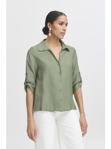 b. young Langarm - Hemd BYJOANNIE Regular fit in Sea Spray