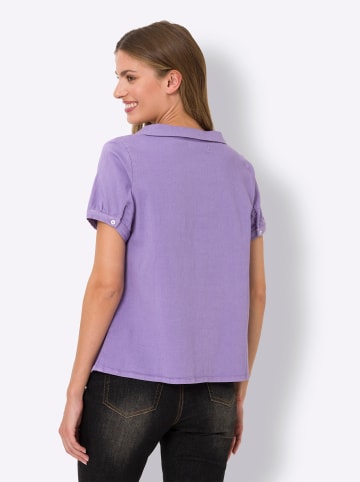 Heine Jeansbluse in lavendel