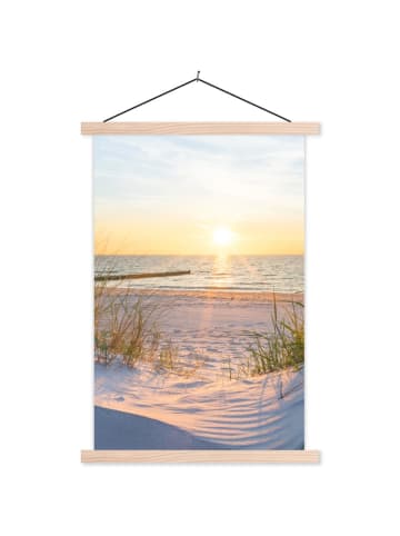 MuchoWow Poster mit Leiste Sonnenuntergang (BxH)