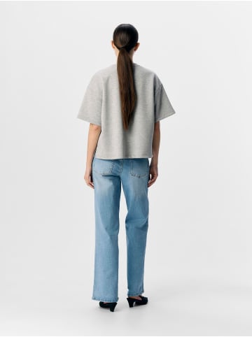 Object T-Shirt in Light Grey Melange